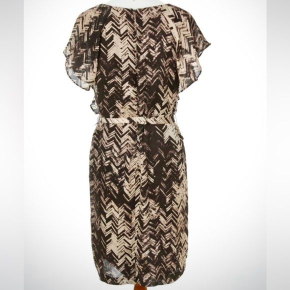 ⭐️BOGO FREE⭐️ NWOT GAP Ruffle Chiffon Patterned Dress - Picture 12 of 12